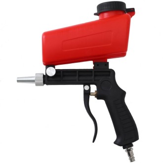 Portable Manual Sandblaster Air Pump Derusting Spraying Tool