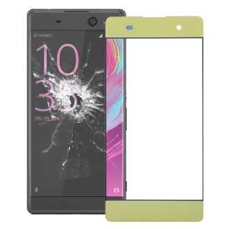 Front Screen Outer Glass Lens for Sony Xperia XA (Lime Gold )