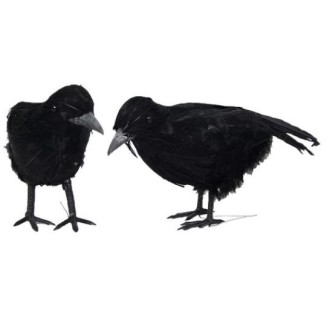 Halloween Decoration Crow Ornaments Simulation Crow