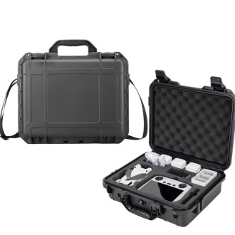 Waterproof Storage Box Carrying Protective Box for DJI Mini 3 Pro(Black)