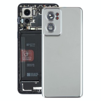 For OnePlus Nord CE 2 5G IV2201 Battery Back Cover(Silver)