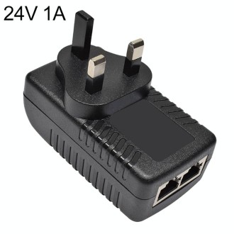 24V 1A Router AP Wireless POE / LAD Power Adapter(UK Plug)