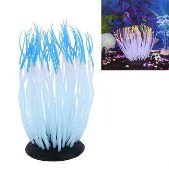 Aquarium Accessories Simulation Software Coral Tree Fish Tank Landscaping Decoration Ornaments(Blue)