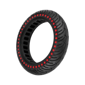 8.5 inch Color Dot Honeycomb Tire for Xiaomi Mijia M365/M365 Pro/1S(Red)