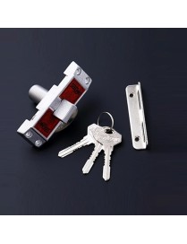 Zinc Alloy Slot-free / Punching 90 Degrees Right Angle Migration Door Hook Lock