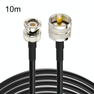 10m BNC Male To UHF Male RG58 Adapter Cable