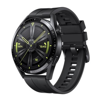 HUAWEI WATCH GT 3 Smart Watch 46mm Rubber Wristband, 1.43 inch AMOLED Screen, Support Heart Rate Monitoring / GPS / 14-days Batt