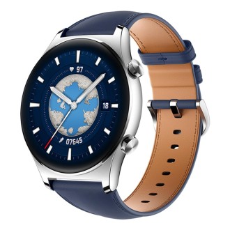 Honor GS 3 Smart Watch, 1.43 inch Screen, Support Heart Rate Monitoring / Bluetooth Call / GPS / NFC (Blue)