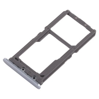 For Vivo X21 SIM Card Tray + SIM Card Tray / Micro SD Card Tray (Silver)