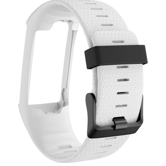 For POLAR A360 & 370 Textured Watch Band(White)