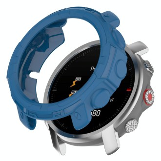 For Polar Grit X / Grit X Pro Universal Armor Protective Watch Case(Dark Blue)