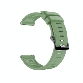 For Polar Grit X Silicone Official Buckle  Watch Band(Light Green)