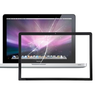 Front Screen Outer Glass Lens For MacBook Pro 15 A1286 2009-2012(Black)