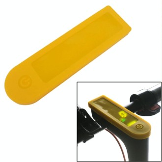 LED Display Waterproof Silicone Sleeve for Xiaomi Mijia M365(Yellow)