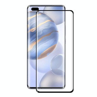 For Huawei Honor 30 Pro ENKAY Hat-Prince 0.26mm 9H 3D Explosion-proof Full Screen Curved Heat Bending Tempered Glass Film