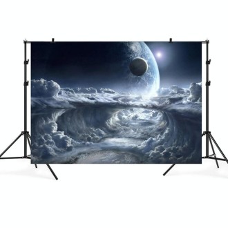 2.1m x 1.5m Black Hole Starry Sky Theme Party Children's Studio Photography Background Cloth(TK10)