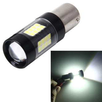 1156/BA15S 7W 420LM 42LEDs DC 12V SMD-3528 Car Tail Bulb Turn Signal Auto Reverse Lamp Daytime Turn Running Light Car Source (Wh