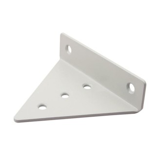 Load Bearing Invisible Triangle Bracket Wall Shelf Bracket With Screws, Specification: 230x170mm White