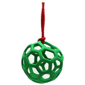 Horse Stable Hanging Hay Ball Feeder Hay Feeding Toy Balls(Green)