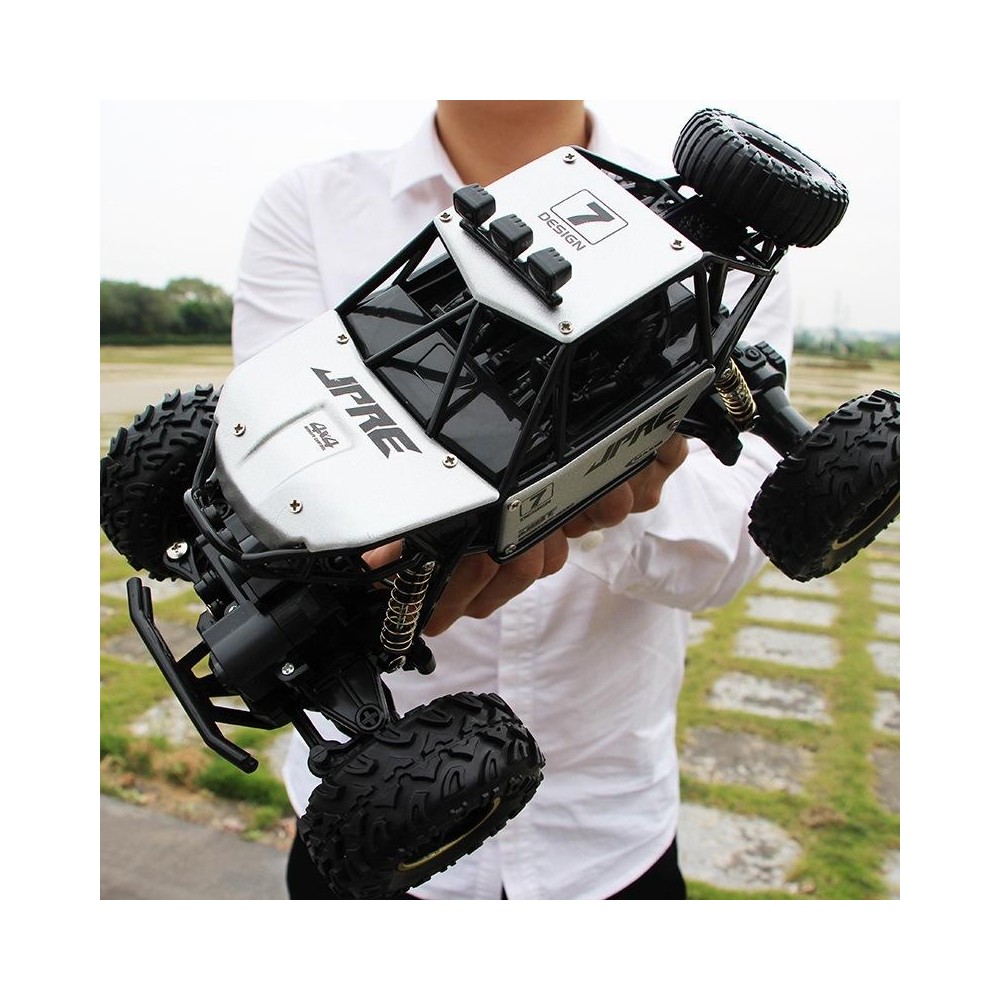 2.4GHz 4WD Double Motors Off-Road Climbing Car Remote Control Vehicle, Model:6241(Silver)