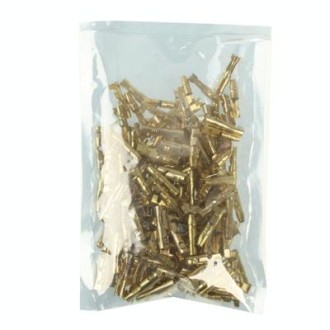 100pcs DIY Crimp Terminal Female to Male Ring Connector, Cable size: 1-2.5mm2 (100pcs in one packaging, the price is for 100pcs)