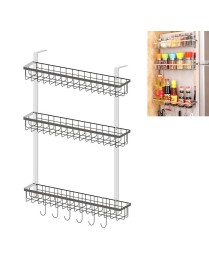 Multi-layer Fridge Storage Rack Side Shelf Sidewall Holder Multi-function Kitchen Organizer Household, Size:BBC