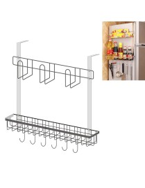Multi-layer Fridge Storage Rack Side Shelf Sidewall Holder Multi-function Kitchen Organizer Household, Size:AC