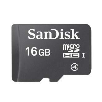 SanDisk C4 Small Speaker TF Card Mobile Phone Micro SD Card Memory Card, Capacity: 16GB