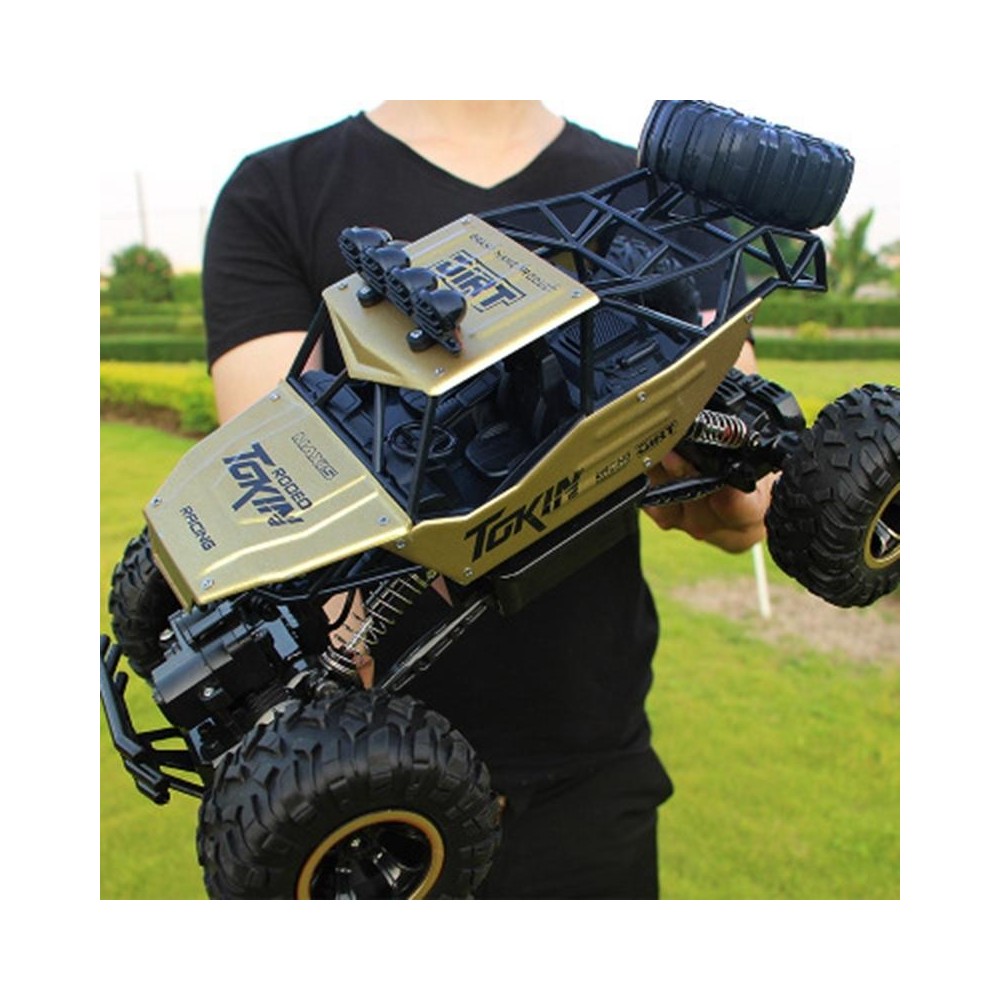 2.4GHz 4WD Double Motors Off-Road Climbing Car Remote Control Vehicle, Model:6026(Gold)