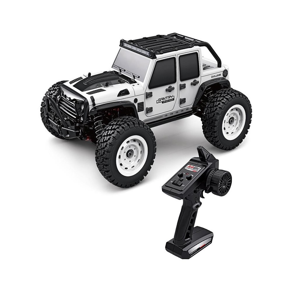 SCY-16103 2.4G 1:16 Electric 4WD RC Off-road Vehicle Car Toy (White)