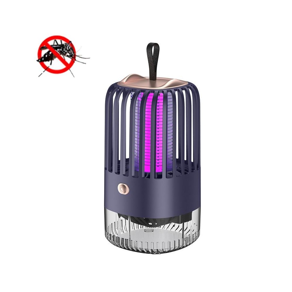 BG-005 Cage Shock Inhalation USB Mute Mosquito Repellent, Style: Dircet Charging Model(Blue)