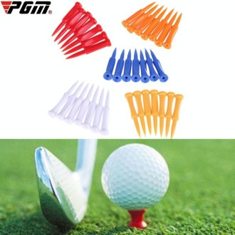 60 PCS PGM QT012 Golf Ribbon Needle Golf Plastic Ball TEE, Random Color Delivery, Specification: 37mm