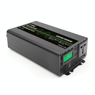 JFIND JF02 1000W 12V to 220V Pure Sine Wave Power Inverter, Universal Plug