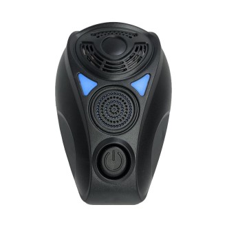 PR-1929 Ultrasonic Mouse Repellent Mosquito Repellent, Product Specifications: EU Plug(Black)