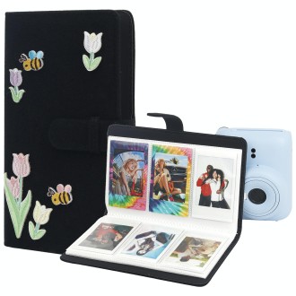 3 inch 96 Sheets Photo Album Felt Album(Tulip)