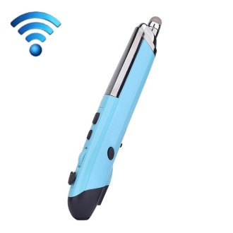 PR-08 1600DPI 6 Keys 2.4G Wireless Electronic Whiteboard Pen Multi-Function Pen Mouse PPT Flip Pen(Blue)