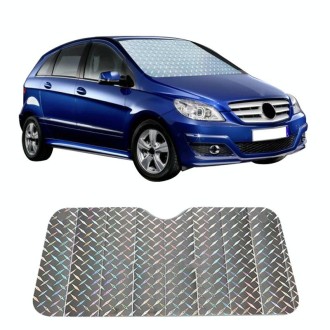 SHUNWEI 2 PCS Car Front Windshield Sunshade Summer Sun Protection And Heat Insulation Shading Board, Size: R-3920 130x60cm (Hatc