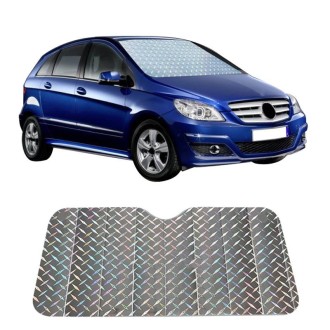 SHUNWEI 2 PCS Car Front Windshield Sunshade Summer Sun Protection And Heat Insulation Shading Board, Size: R-3934 130x70cm (Hatc