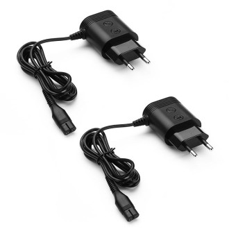 2pcs A00390 4.3V 70mA Shaver EU Plug Charger For S300 / S511 / S520 / S1010 / S1000 / YQ308