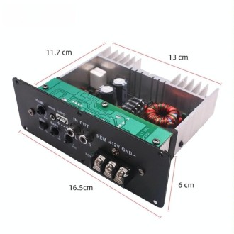 24V Car Audio Modification Ultra-thin Subwoofer Audio Amplifier Board RMS80W