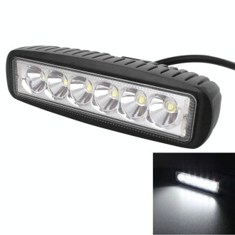 18W 1440LM Epistar 6 LED White Slot Beam Car Work Lamp Bar Light Waterproof IP67, DC 10-30V