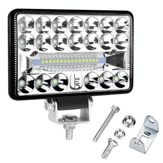 9-80V 18W 6000K 4 inch Car 36pcs LED Work Light(White Light)