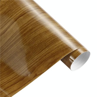 PVC Vinyl Wrap Sticker Decal Film, Size:50cm x 200cm(Glossy Wood Grain G)