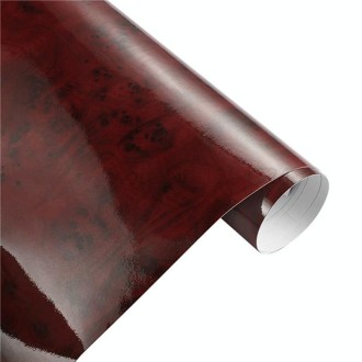 PVC Vinyl Wrap Sticker Decal Film, Size:50cm x 200cm(Glossy Wood Grain D)