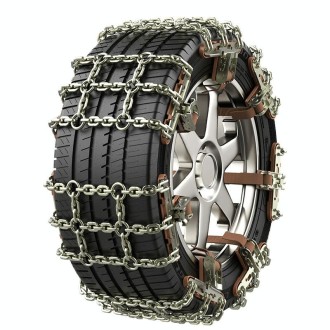 Car Tire Truck SUV Snow Winter Emergency Anti-Skid Chain, Style: Field Type (Large)