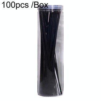 100pcs /Box 3mmx25cm Rattan Aromatherapy Stick Floral Water Diffuser Hotel Deodorizing Diffuser Stick(Black)