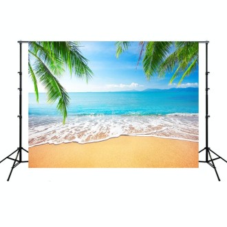 2.1m X 1.5m Coconut Tree Sea View Photography Cloth