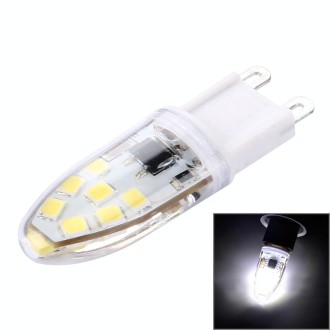 G9 2.5W 200LM Corn Light Bulb, 14 LED SMD 2835 Dimmable, AC 220-240V(White Light)