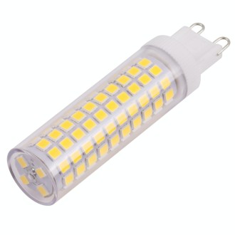 G9 124 LEDs SMD 2835 6000-6500K LED Corn Light, No Flicker, AC 85-265V(White Light)