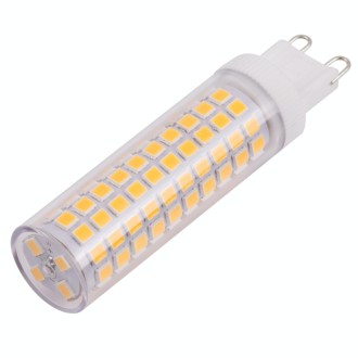 G9 124 LEDs SMD 2835 2800-3200K LED Corn Light, No Flicker, AC 85-265V (Warm White)